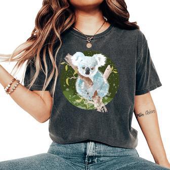 Koala Homme Fills Cadeau Koala Manche Longue T-shirt oversize confortable pour femme - Cadeauxyz