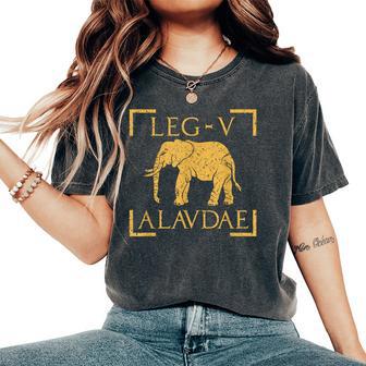 Legio Alaudae Legión Militar De La Antigua Roma Camiseta extragrande cómoda para mujer - Regaloses