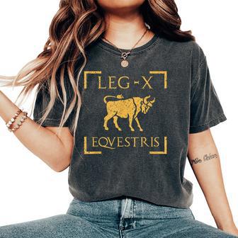 Legio X Equestris Julio César Legión Militar Antigua Roma Camiseta extragrande cómoda para mujer - Regaloses