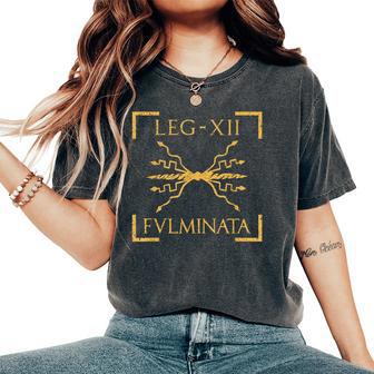 Legio Xii Fulminata Legión Militar De La Antigua Roma Camiseta extragrande cómoda para mujer - Regaloses