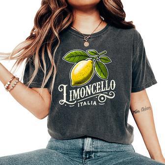 Limoncello Italia Italieouvenir Citrons Italien Citron T-shirt oversize confortable pour femme - Cadeauxyz