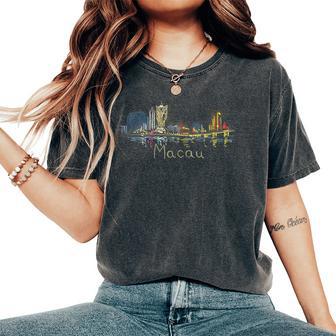 Macau City China Cadeauouvenir Pour Homme Et T-shirt oversize confortable pour femme - Cadeauxyz