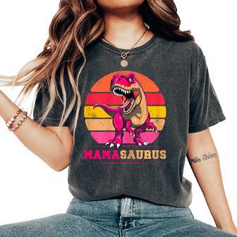 Mamasaurus Mamma Rex Dinosauro Famiglia Mammaaurus T-shirt comoda oversize da donna - Novitaregali