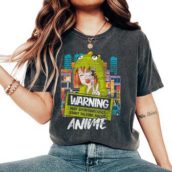 Manga Regalo Divertente Manga Ragazzi Ragazze Kawaii Anime T-shirt comoda oversize da donna - Novitaregali