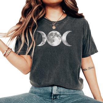 Phases De Lune Triple Déesse T-shirt oversize confortable pour femme - Cadeauxyz