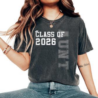 Proud Aunt Of A 2026 Graduate Grad Senior Graduation Women's Oversized Comfort T-Shirt | Mazezy