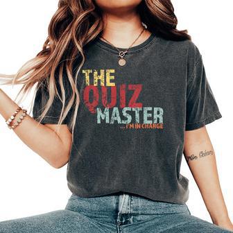 Quiz Masterono Al Comando T-shirt comoda oversize da donna - Novitaregali