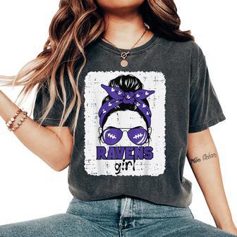 Raven Girl Kids Boys Girls Youth N Women's Oversized Comfort T-Shirt - Thegiftio UK