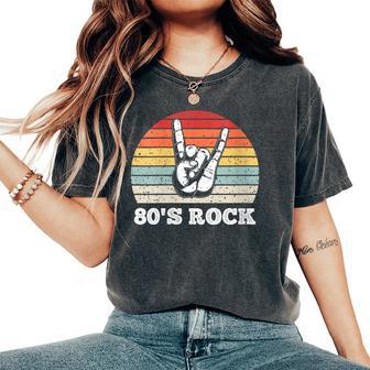 Rock 80'S 80S Rockintage Retro T-shirt oversize confortable pour femme - Cadeauxyz