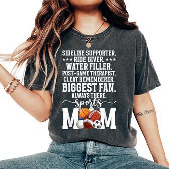Sports Mom Definition Sport Mom Sports Mama Sports Mother Women's Oversized Comfort T-Shirt - Monsterry