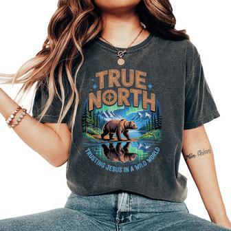 True-North Vbs 2025 Trusting Jesus Wilderness Christian Women's Oversized Comfort T-Shirt - Thegiftio UK