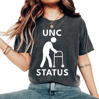 Unc Status Old People Meme Women's Oversized Comfort T-Shirt | Seseable UK