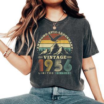 Vintage 1956 Rétro Cadeau 70 Ans Anniversaire S Hommes T-shirt oversize confortable pour femme - Cadeauxyz