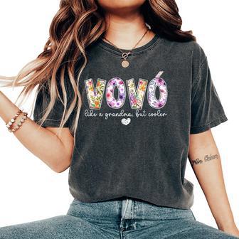 Vovó Definition Vovó Grandma Vovó Grandmother Women's Oversized Comfort T-Shirt - Thegiftio UK