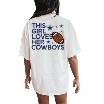 Girl Cowboy Kids Boys Girls Youth N Women's Oversized Comfort T-Shirt Back Print - Thegiftio UK
