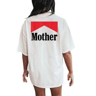 Retro Mom Aesthetic Women's Oversized Comfort T-Shirt Back Print - Thegiftio UK