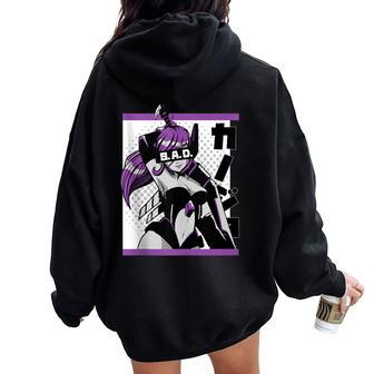 Anime Con Dibujos Animados Mangas Japan Anime Para Hombre Y In Mangas Women Oversized Hoodie Back Print - Regaloses