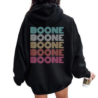 Boone Lovers Apparel For Boys Girls Women Oversized Hoodie Back Print - Thegiftio UK