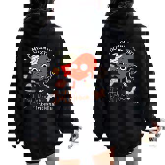 Cadeaux De Rétablissement Amusants Pour S Et Hommes I Do All My Owntunts Sweat à capuche oversize pour femme avec imprimé dans le dos - Cadeauxyz