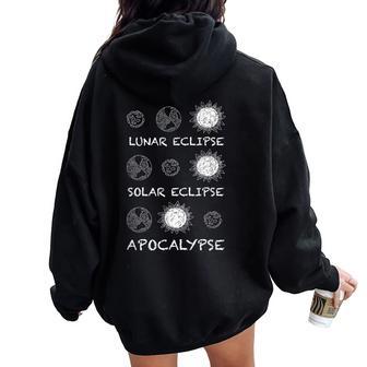 Cadeaux Pour Professeur Decience Hommes Enfants Sciences Amusantes Sweat à capuche oversize pour femme avec imprimé dans le dos - Cadeauxyz