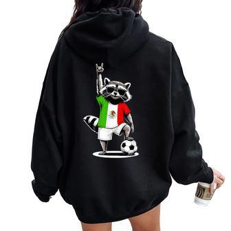 Drapeau Mexicain Pour Hommes S Enfants Sweat à capuche oversize pour femme avec imprimé dans le dos - Cadeauxyz