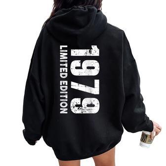 Edición Limitada Y 1979 Cuello Women Oversized Hoodie Back Print - Regaloses