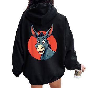 Graphique Amusant D'animaux De La Ferme Pour Hommes S Enfants Sweat à capuche oversize pour femme avec imprimé dans le dos - Cadeauxyz