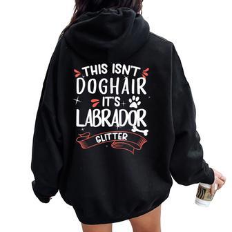 Labrador Camisa Hombre Perro Mamá Perro Amante Women Oversized Hoodie Back Print - Regaloses