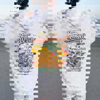 Besoin Deacances Cadeau Humour Anniversaire Original Sweat à capuche oversize pour femme avec imprimé dans le dos - Cadeauxyz