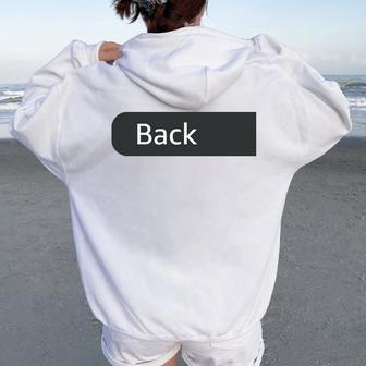 Father's Day Best Papa Ever With Us American Flag On Back Men Women Oversized Hoodie Back Print - Thegiftio UK