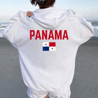Hommes S Enfants Panama Sweat à capuche oversize pour femme avec imprimé dans le dos - Cadeauxyz