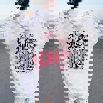 J'ai Dit Non Cadeau Original Humour Drole Anniversaire Sweat à capuche oversize pour femme avec imprimé dans le dos - Cadeauxyz