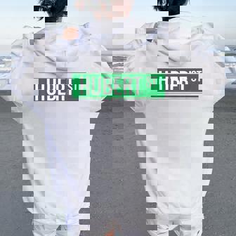 Nyc Huberttign Pour Homme Et Sweat à capuche oversize pour femme avec imprimé dans le dos - Cadeauxyz