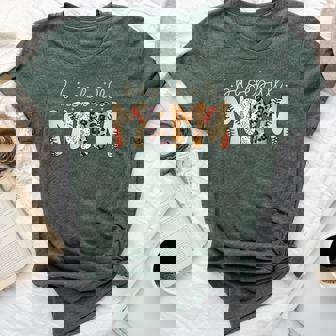 Baseball Mama Leopard Baseball Mom Mother's Day Bella Canvas T-shirt | Seseable UK