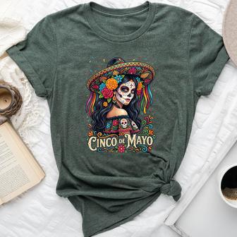 Cinco De Mayo 2026 Mexican Fiesta 5 De Mayo Girls Women Bella Canvas T-shirt | Mazezy