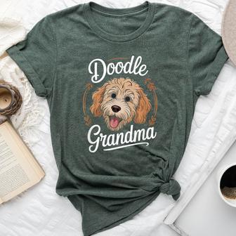 Doodle Grandma Cute Dog Lover For Goldendoodle Owners Bella Canvas T-shirt | Mazezy