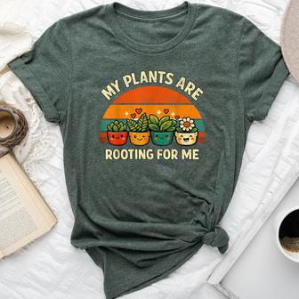 Gardener Graphic My Plants Gardening Bella Canvas T-shirt | Mazezy
