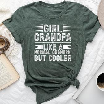 Girl Grandpa Of Girls Grandpa Definition Girls Grandfather Bella Canvas T-shirt | Seseable UK