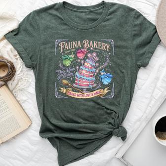 Once Upon A Dream Fauna Bakery Magical Baking Women Bella Canvas T-shirt | Mazezy