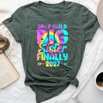 Retro Only Child Expires 2027 Promoted To Big Sister Finally Bella Canvas T-shirt | Seseable UK