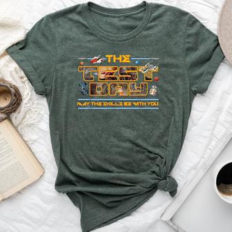 Test Day May The Skills Be With You Testing Teacher Bella Canvas T-shirt | Seseable UK