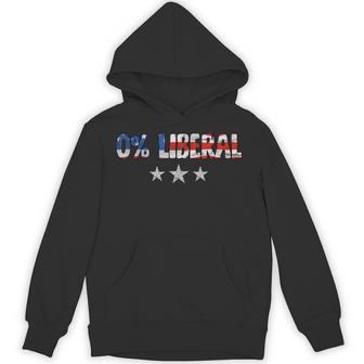 0 Liberal Zero Percent Liberalism Hoodie - Thegiftio UK