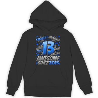 13 Year Old For Boys 13Th Birthday Boy 13 Year Old Boy Hoodie | Seseable UK