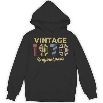 1970年 誕生日プレゼント レトロ バースデー ヴィンテージ 1970年 オリジナルパーツ パーカー - Kawaiitshirt