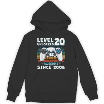 20 Year Old Bday Decorations Boy 20Yr 2006 20Th Birthday Hoodie - Thegiftio UK