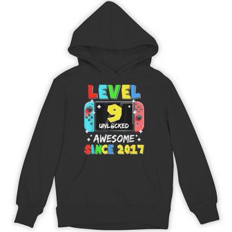 2017年以降、レベル9のロック解除済みゲーム9歳の誕生日。 パーカー - Kawaiitshirt