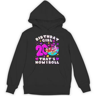 20歳のバースデーガール、20年目のフルーツコーンループス、背番号20 パーカー - Kawaiitshirt