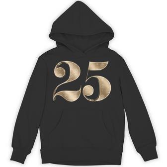 25 25 誕生日 お気に入り 数字 フルール・ド・リス パーカー - Kawaiitshirt