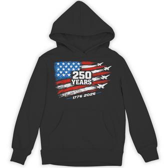 250 Anniversary Usa 250Th American 250 Years 4Th Of July Hoodie - Thegiftio UK