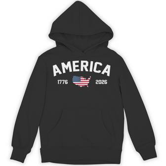 250 Years America 250Th Anniversary Independence Day Us Flag Hoodie - Thegiftio UK